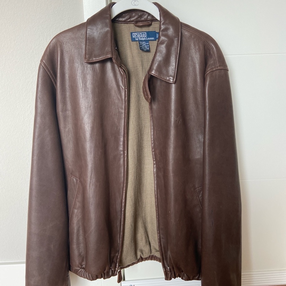 Ralph Lauren Geniune Leather Jacket